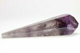 Polished Amethyst Crystal Point - Brazil #206590-1